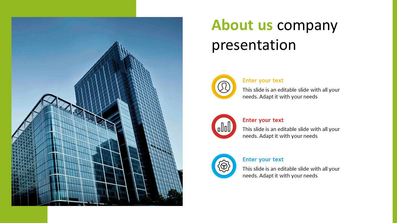 about you company presentation